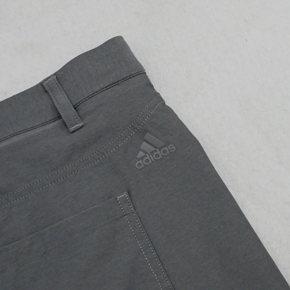 Adidas Golf Shorts Mens 42 Gray Performance Stretch Lightweight Flat Front Nylon